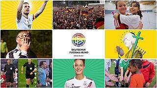 DFB-Vielfalt-Spot Für alle feiert Premiere bei U 21-Länderspiel