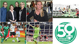 50 Jahre Frauenfußball - 50 Gesichter