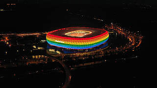 Regenbogen-Illumination in München: UEFA schlägt Ausweichtermine vor
