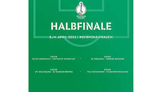 Halbfinale: Wolfsburg gegen Bayern möglich