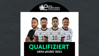 Deutsche eNationalmannschaft für die UEFA eEURO 2021 qualifiziert