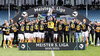 Dresden: Als Meister zurück in Liga zwei