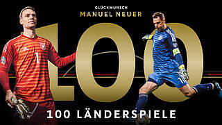 Manuel Neuer absolviert 100. Länderspiel