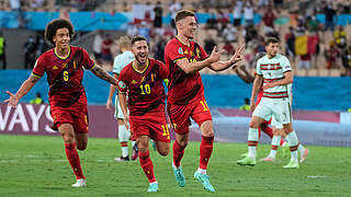 1:0 gegen Titelverteidiger Portugal: Belgien zieht ins Viertelfinale ein