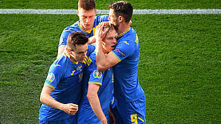 Ukraine erstmals im EM-Viertelfinale