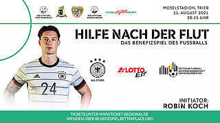 Hilfe nach der Flut: DFB-All-Stars spielen heute in Trier