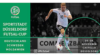 Futsal: Drei-Nationen-Turnier in Düsseldorf