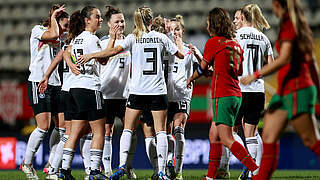 DFB-Frauen distanzieren Verfolger Portugal