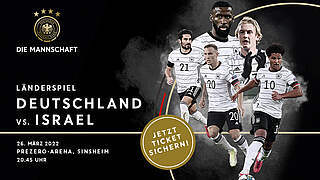 Letzte Chance: Tickets fürs Israel-Spiel