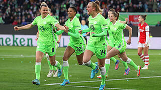 Große Kulisse: Wolfsburg erreicht Halbfinale