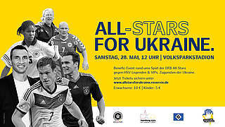 Ukraine-Benefizspiel mit DFB-All-Stars
