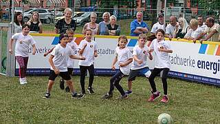 DFB macht Schule: Vor Ort in Langenorla
