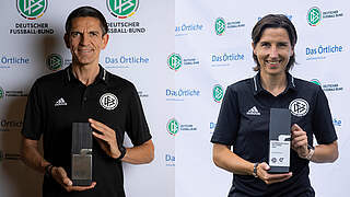Deniz Aytekin und Katrin Rafalski sind Schiedsrichter des Jahres