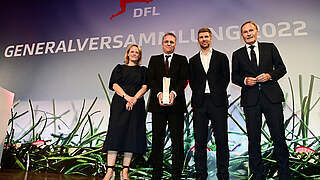 Ehrenpreis der DFL für Meyer und Völler