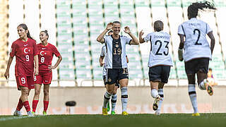 3:0 in Türkei: DFB-Frauen lösen WM-Ticket