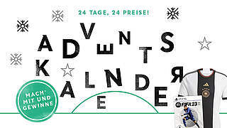 DFB-Adventskalender: 24 tolle Preise zu gewinnen