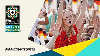 Jetzt sichern: Tickets im deutschen Fanblock bei der Frauen-WM