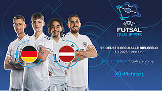 Futsal-Nationalmannschaft: Tickets fürs Lettland-Spiel in Bielefeld