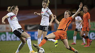 DFB-Frauen treffen auf die Niederlande