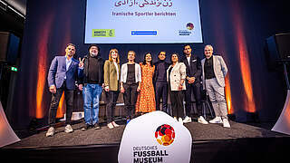 Iran-Abend im Fußballmuseum: Zeichen von Solidarität und Respekt