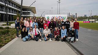 Frauenpower auf dem DFB-Campus: Der Girls‘ Day 2023