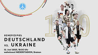 Tickets fürs 1000. Länderspiel gegen Ukraine