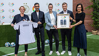 Google offizieller Partner der DFB-Frauen