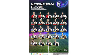 WM-Poster: Namensgebärden für DFB-Frauen