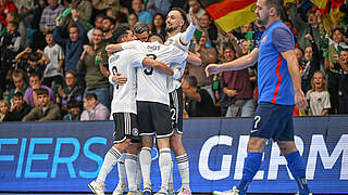 DFB-Futsaler siegen erstmals in Eliterunde