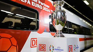 Fahrkartenangebot der Bahn für Fans bei der EURO 2024