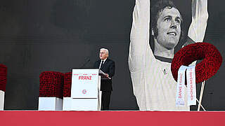 Danke für alles: Emotionaler Abschied von Franz Beckenbauer
