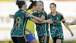 Remis gegen Brasilien: U 16-Juniorinnen machen 0:2 wett