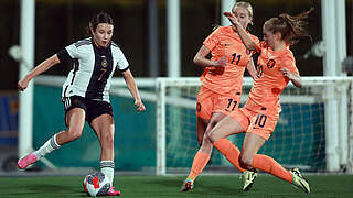 0:3 gegen Niederlande: Neuformierte U 19-Frauen zahlen Lehrgeld
