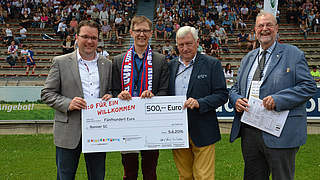 1:0 für ein Willkommen: Bonner SC als 2.000 Verein ausgezeichnet