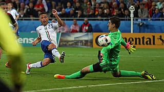 Duell der EM-Mitfavoriten: Italien schlägt Belgien 2:0