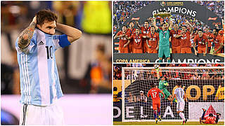 Copa: Chile gewinnt wieder gegen Argentinien - Messi tritt zurück
