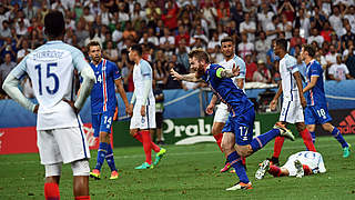 Sensationsieg gegen England: Island im Viertelfinale gegen Frankreich