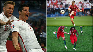 EM-Viertelfinale: Rekorde durch Lewandowski, Ronaldo und Sanches