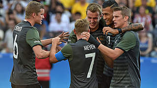 Deutschland im Finale gegen Brasilien