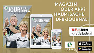 Neues eMagazin: App zum DFB-Journal
