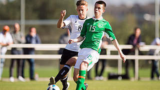 U 18 gewinnt 3:2 gegen Irland