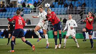 Video: DFB-Frauen zum Jahresabschluss 1:1 gegen Norwegen