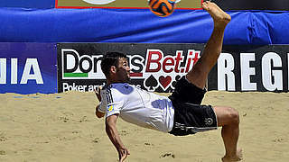 Deutsches Beachsoccer-Team spielt heute gegen Portugal