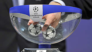 Champions-League- und Europa-League-Auslosung am Montag