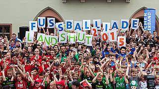 Fußballiade in Landshut: Ein Hauch von Olympia