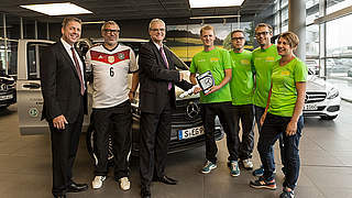Integrationspreis: Mercedes für GemeinschaftsErlebnis Sport