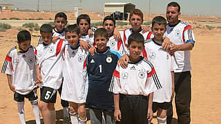 DFB unterstützt Fußballturnier im syrischen Flüchtlingscamp