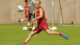 Bayerns Robben zurück im Training