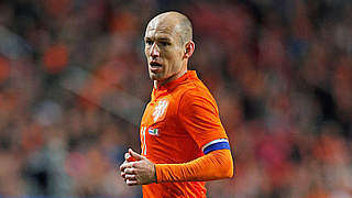 Robben im Oranje-Aufgebot gegen DFB