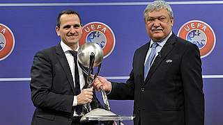 Zum dritten Mal: UEFA ehrt DFB für beste Nachwuchsarbeit in Europa